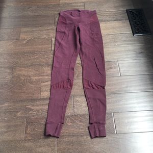 Lululemon high waisted cotton blend legging